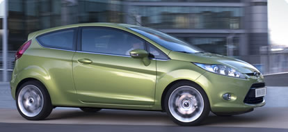 All-new global small car, the Ford Fiesta