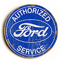 Authorized Ford Service Sign