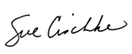 Sue Cischke signature
