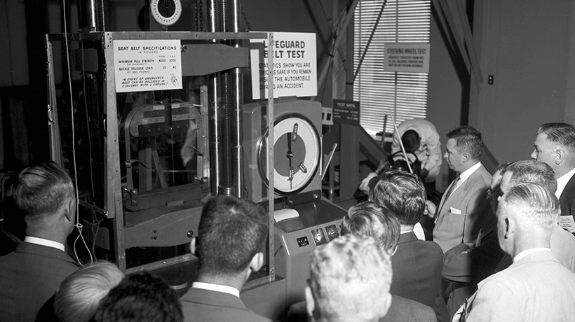 The Lifeguard Belt Test exhibit