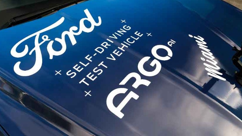 Ford SelfDriving Text Vehicle Argo