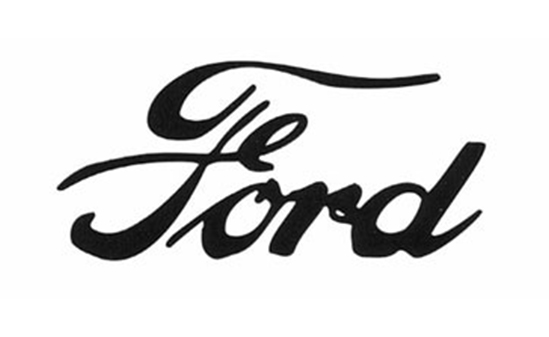 Ford  Script logo