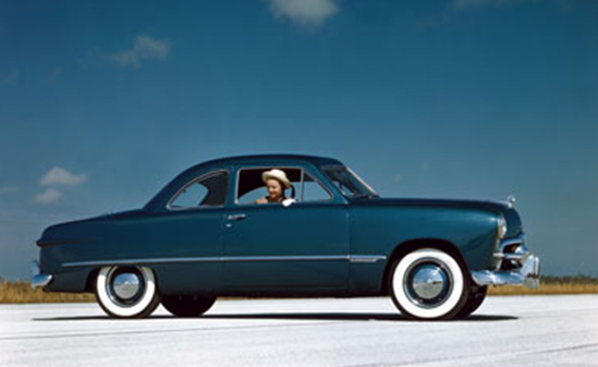 Color photo of 1949 Ford Coupe