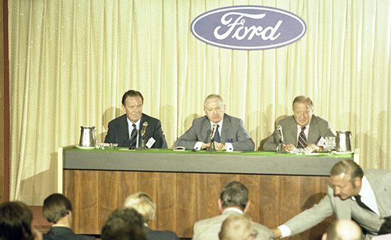 Color photo of Mr Caldwell Ford CEO and chairman