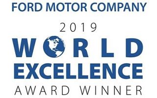 Ford Motor Company 2019 World Excellence Award Winner