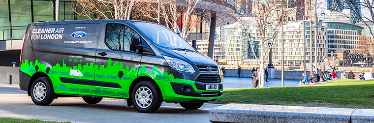 Cleaner Air For London Ford van