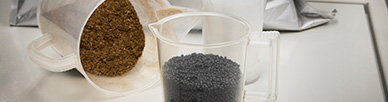 Recycled and renewable plastics