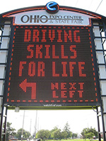 Driving Skills for Life Sign