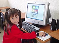 Girl at Computer