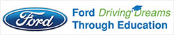 Ford Driving Dreams through Education Logo