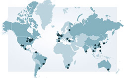 Global Operations Map