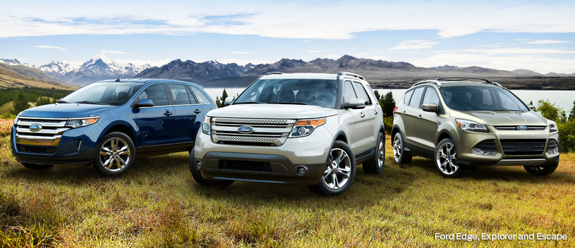 Ford Edge Explorer and Escape