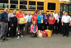 School Supplies and Feeding the Hungry