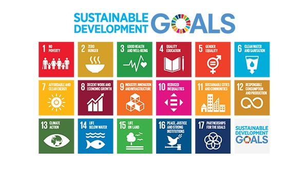 A graphic showing the Sustainable Development Goals