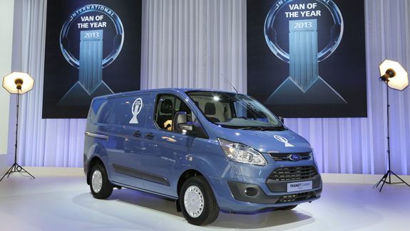 2013 Ford Transit Custom Wins Van of the Year at IAA Commercial Vehicle Show in Hanover, Germany