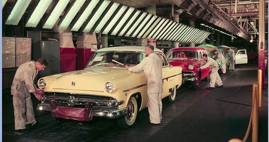 1954 Ford Dearborn Assembly Plant