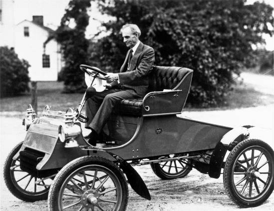 Henry Ford in Model A