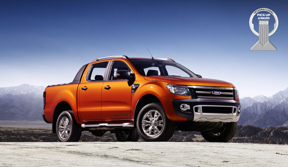 New Ford Ranger Wins ‘International Pick-Up Award 2013’; Judges call it ‘Perfect Blend’ of On and Off-Road Performance