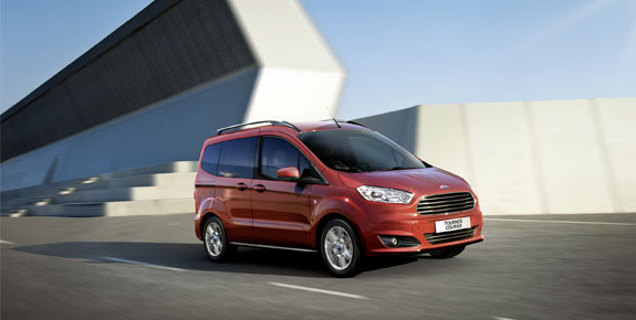 All-New Ford Tourneo Courier Makes Global Debut at Geneva; Stylish People-Mover Completes New Tourneo Lineup