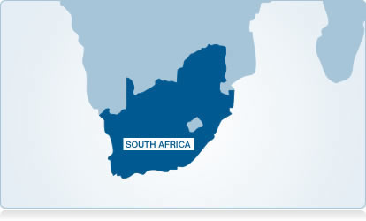 Map of South Africa