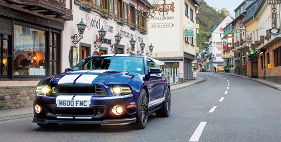 Mustang Shelby GT500 Masters the Autobahn
