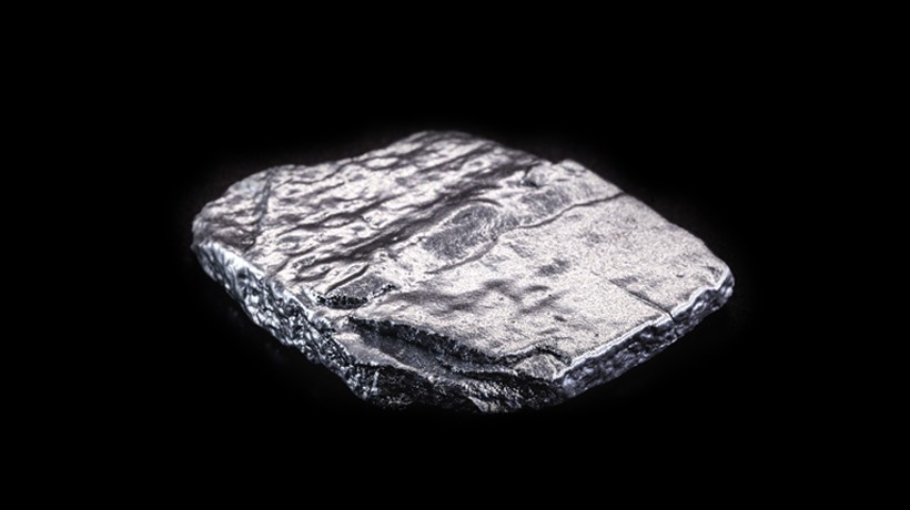 A small piece of tantalum