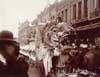 Image of: Dragon's head, La Fiesta de las Flores parade, Los Angeles, California