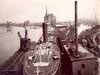 Image of: Loading Coal onto Steamship, Lackawanna Railroad Ore Docks, Buffalo, New York