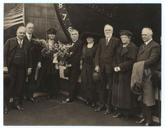 Image of Launching party for the S.S. Merton E. Farr