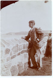 Image of William Henry Jackson at the Great Wall of China