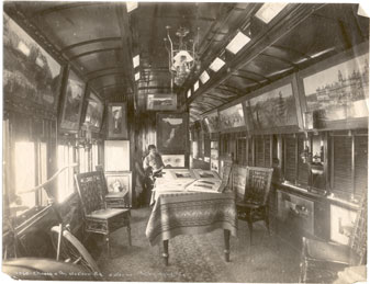 Image of Interior of DPC Railcar