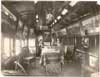 Image of: Interior of one of the Detroit Photographic Company’s special railcars 