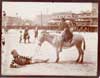 Image of: Couple on Beach, Atlantic City, New Jersey, partially retouched