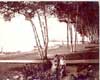 Image of: "The Birches and Bay," Mother and Child at Lake Cottages, Wequetonsing, Michigan