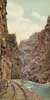 Image of: Three scenic views of Colorado mountain canyons, taken in 1885, 1889, and 1883, view 1