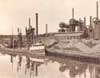 Image of: Steamship in Front of American Steel & Wire Company's Plant, Cleveland, Ohio