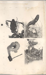 Image of postcard proof sheet, black ink