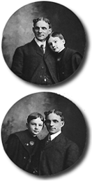 Edsel and Henry in 1902