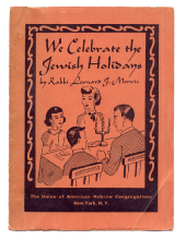 We Celebrate the Jewish Holidays booklet